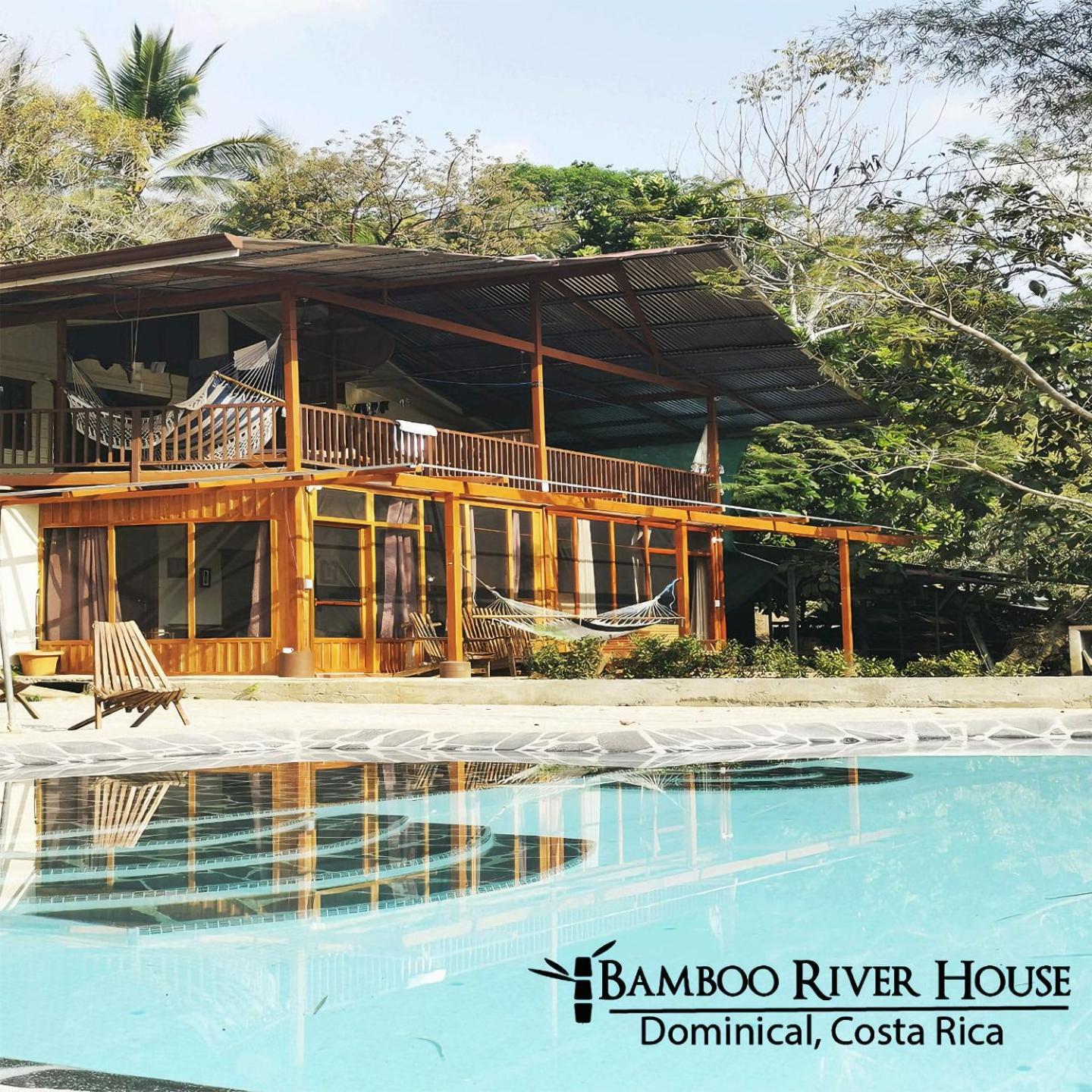 Bamboo River House And Hotel Dominical Exterior foto